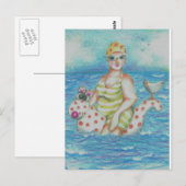 Fanni doet Flamborough Briefkaart (Voorkant / Achterkant)