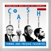 Fannie en Freddie Poster (Voorkant)