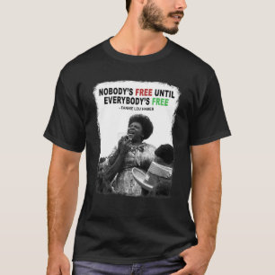 Fannie-Lou-Hamer Civil Rights Freedom Black Histor T-shirt