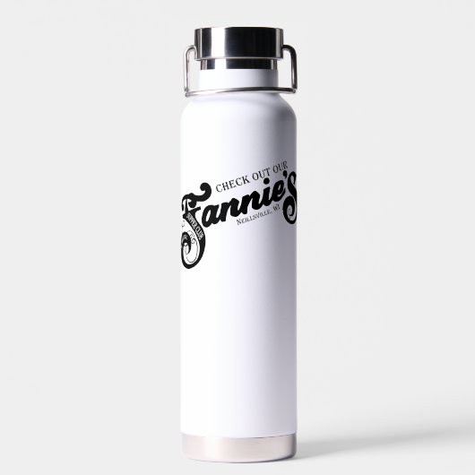 Fannie's Waterfles (Achterkant)