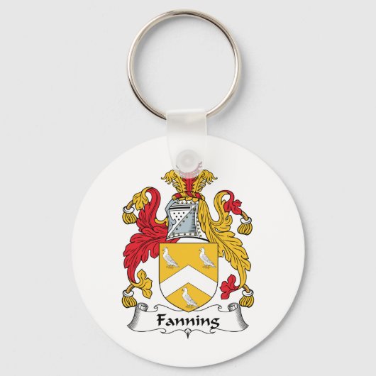 Fanning-familiekust Sleutelhanger (Voorkant)