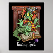Fanntasy Fan Dragon Poster (Voorkant)
