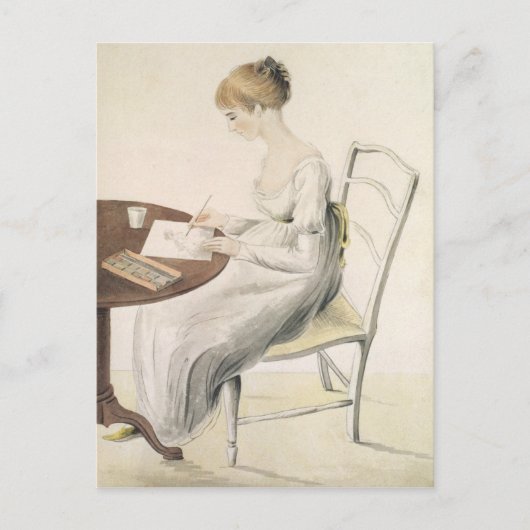 Fanny Austen-Knight Briefkaart (Voorkant)