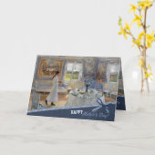 Fanny Brate Namnsdag 1902 Moederdag Kaart (Gele Bloem)