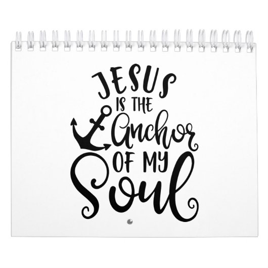 Fanny Christelijk design Jezus is de anker van mij Kalender (Hoes)