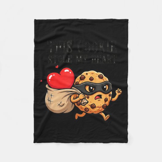 Fanny Cookie Day National Chocolate Chip Designer  Fleece Deken (Voorkant)