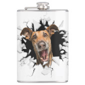 Fanny dog heupfles (Voorkant)