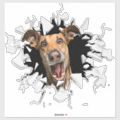 Fanny dog sticker (Vel)