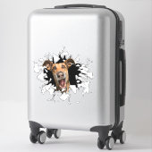 Fanny dog sticker (Koffer)