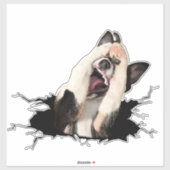 Fanny dog sticker (Vel)