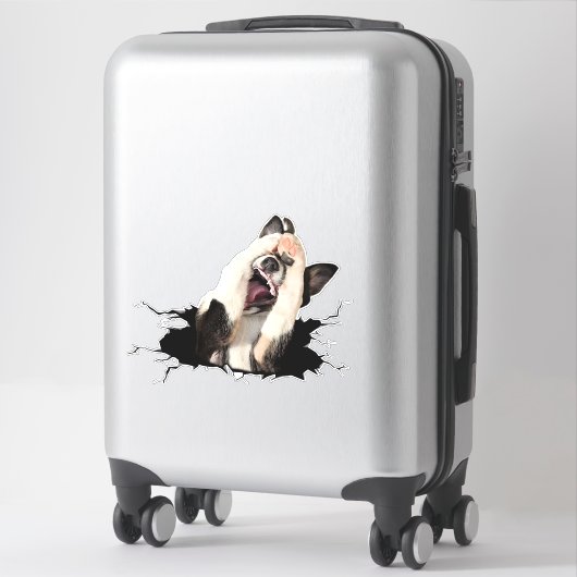 Fanny dog sticker (Koffer)