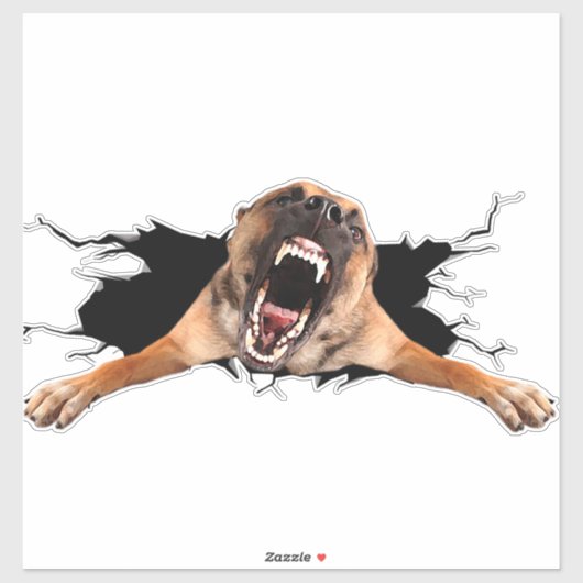 Fanny dog sticker (Vel)
