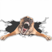 Fanny dog sticker (Voorkant)