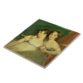 Fanny en Jane Hamond Tegeltje (Zijkant)