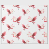 Fanny Flamingo cadeauverpakking Cadeaupapier (Vlak)