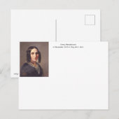 Fanny Mendelssohn, 1842 Briefkaart (Voorkant / Achterkant)
