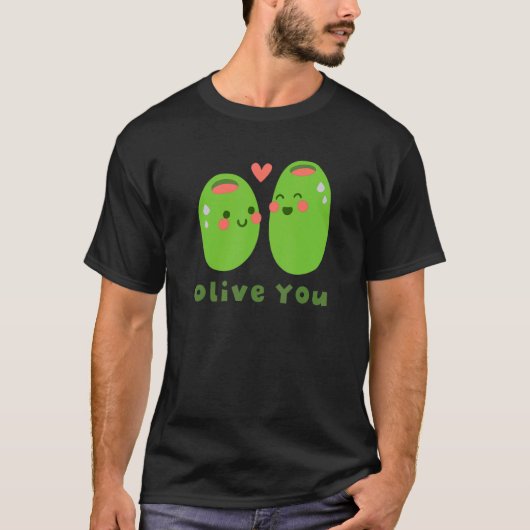 Fanny Olive Je Liefde Pun Leuke Koppels T-shirt (Voorkant)