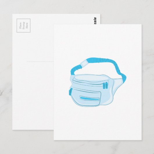 Fanny_Pack_Base Briefkaart (Voorkant / Achterkant)