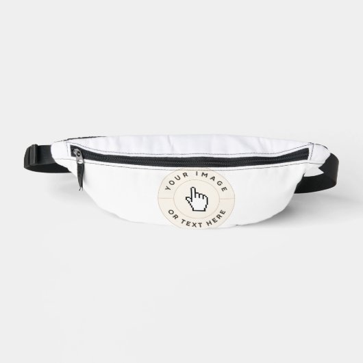 Fanny pack - Custom Uw afbeelding/tekst toevoegen Heuptasje (Voorkant)
