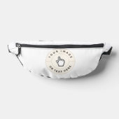Fanny pack - Custom Uw afbeelding/tekst toevoegen Heuptasje (Liggend)