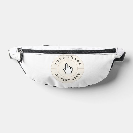Fanny pack - Custom Uw afbeelding/tekst toevoegen Heuptasje (Liggend)