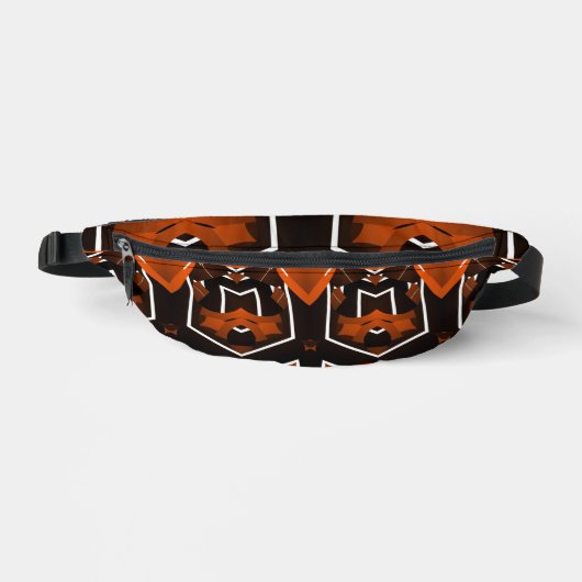 Fanny pack, Multi kleur klassiek geometrisch ontwe Heuptasje (Voorkant)