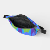 Fanny pack, Multi kleur klassiek geometrisch ontwe Heuptasje (Open)