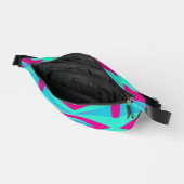 Fanny pack, Multicolour klassiek naadloos ontwerp Heuptasje (Open)