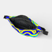 Fanny pack, Multicolour klassiek naadloos ontwerp Heuptasje (Open)