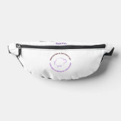 Fanny Pack Noncustodial Mother's Day Heuptasje (Liggend)