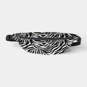 Fanny Pack Zebra Afdrukken Heuptasje (Voorkant)