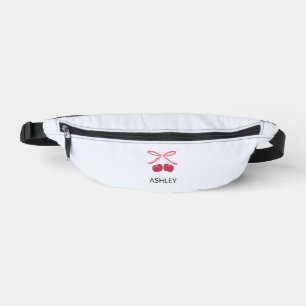 Fanny Pack Zoete Kers Strik Cute Illustratie Heuptasje