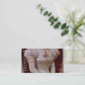 Fanny Rice, 'The Comedy Queen' Retro Theater Visitekaartje (Staand voorkant)