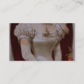 Fanny Rice, 'The Comedy Queen' Retro Theater Visitekaartje (Achterkant)