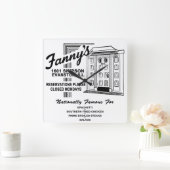 Fanny's Restaurant, Evanston, IL Vierkante Klok (Huis)