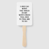 Fans Handwaaier (Achterkant)