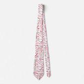 Fans juichen woorden van aanmoediging stropdas (Voorkant)