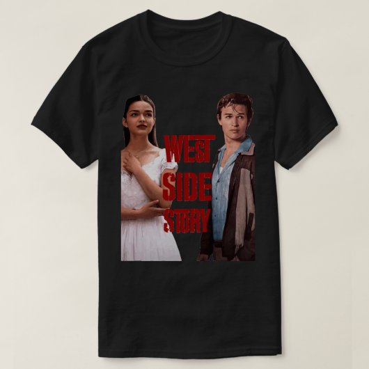 Fans Music West Side Story  Love You T-shirt (Design voorkant)