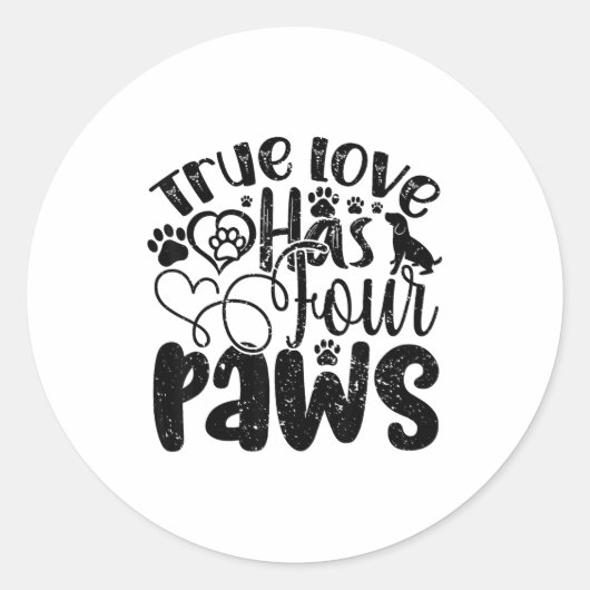 Fans Of Pet-related Animals Shelters Donors Ronde Sticker (Voorkant)