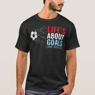Fans Patriotieke Levens Over Doelen En Assists T-shirt