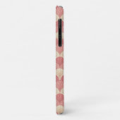 Fans Pink Mid-Century Case-Mate iPhone Case (Achterkant/links)