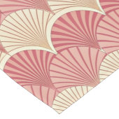 Fans Pink Mid-Century Lange Tafelloper (Hoek)