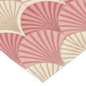 Fans Pink Mid-Century Tafelkleed (Gekanteld)