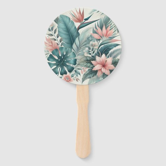 Fans van Tropical Essence Handwaaier (Voorkant)