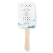 Fans voor een moderne bruiloft.