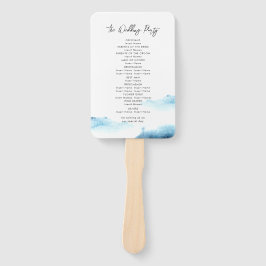 Fans voor een moderne bruiloft. handwaaier