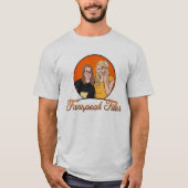 Fansprekbestanden Logo T-shirt-Mannen T-shirt (Voorkant)