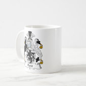 Fant Family Crest Koffiemok (Voorkant links)