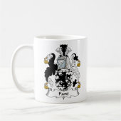 Fant Family Crest Koffiemok (Links)