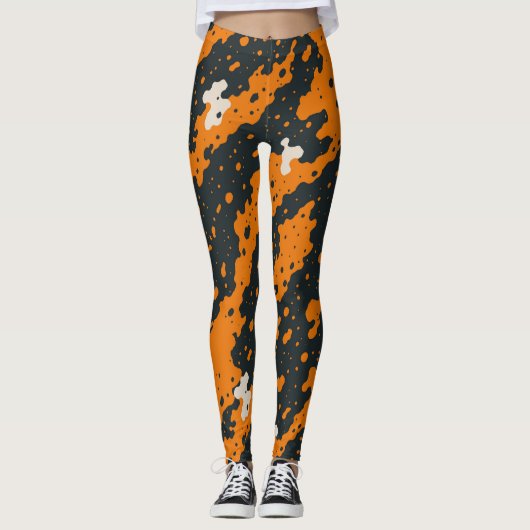fanta black  leggings (Voorkant)
